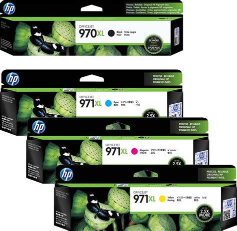 Hp 970xl And 971xl Ink Cartridge 4 Pack Combos Inkjet Wholesale