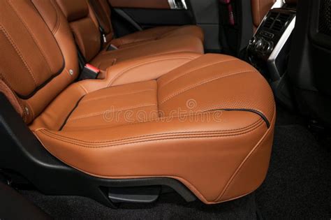 Back Passenger Seats In Modern Car Stock Photo Image Of Airbag Ride