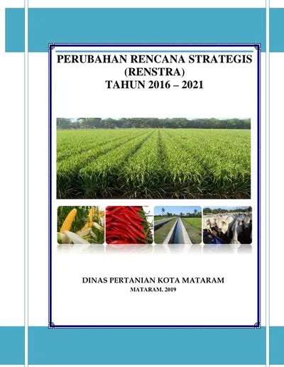 PERUBAHAN RENCANA STRATEGIS RENSTRA TAHUN