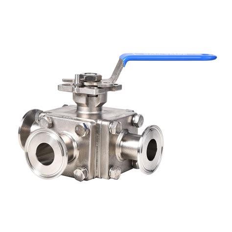 Din Sms A Standard Sanitary Stainless Steel Ball Valve With Tri Clamp