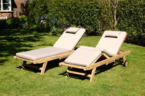 Luxury Wooden Sun Loungers | MakeMeSomethingSpecial.com