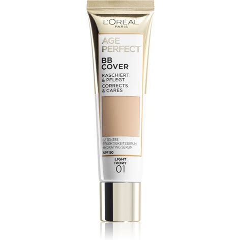 L'Oréal Paris Age Perfect BB Cover BB Cream 30 ml Nr. 01 - Light Ivory ...