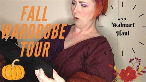 Vlogtober Day 4 Fall Wardrobe Tour And Walmart Haul YouTube