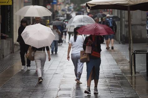 Combo Metereol Gico La Aemet Anuncia Tormentas Acompa Adas De Lluvia