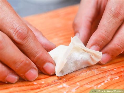 3 Ways To Wrap Wontons Wikihow