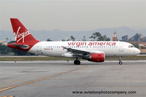 The Aviation Photo Company Latest Additions Virgin America Airbus