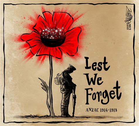 Anzac Day Cartoons 2019 Emma Cook