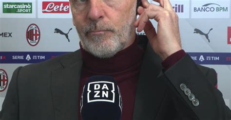 Pioli Sconfitta Responsabilit Nostra E Dellarbitro Juve E Inter Ci