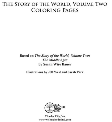 The Story Of The World Vol The Middle Ages Coloring Pages