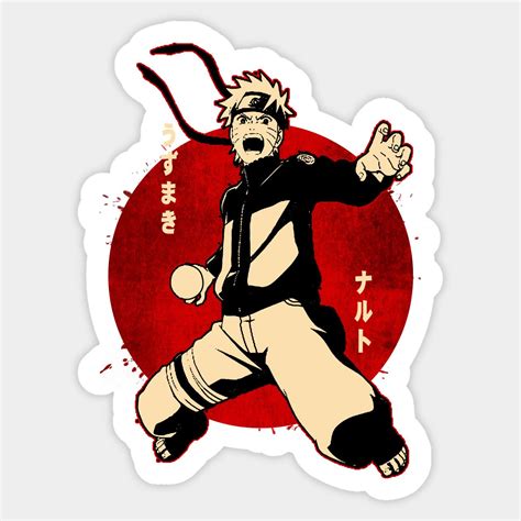 Anime Stickers Laptop Stickers Naruto Merchandise Anime Scenery