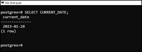 How To Get The Current Date In Postgresql Commandprompt Inc