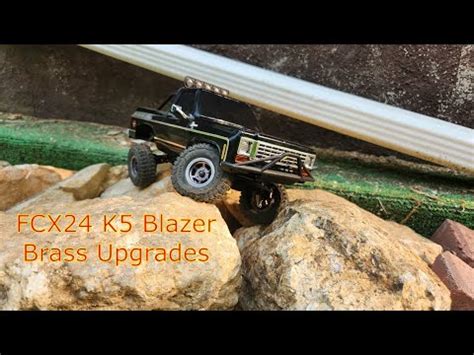 FMS FCX24 K5 Blazer With A Bunch Of Brass Upgrades Offered By FMS And