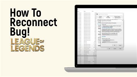 How To Fix League Of Legends Reconnect Bug Easy YouTube