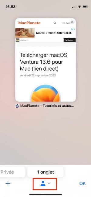 Comment Cr Er Un Profil Safari Sous Ios Sur Iphone Macplanete