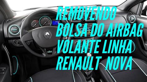 Como Remover Tirar Sacar Bolsa Do Airbag Volante Renault Sandero Logan