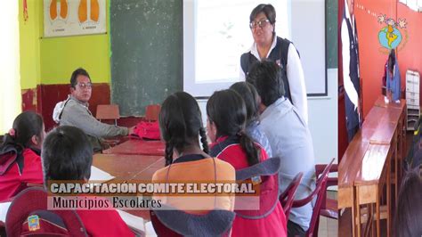 CapacitaciÓn Al ComitÉ Electoral Municipio Escolar Youtube