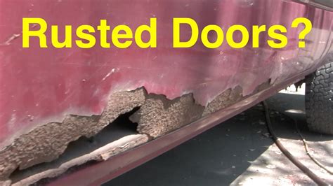 How To Fix Rusted Doors Youtube