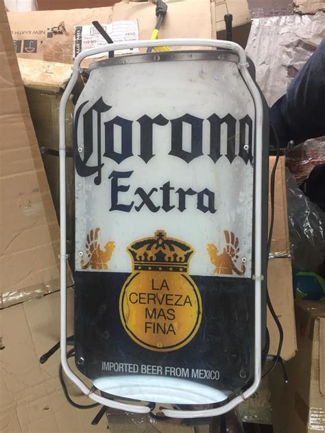 Corona Extra La Cerveza M S Fina Neon Sign But Cracked On Tube