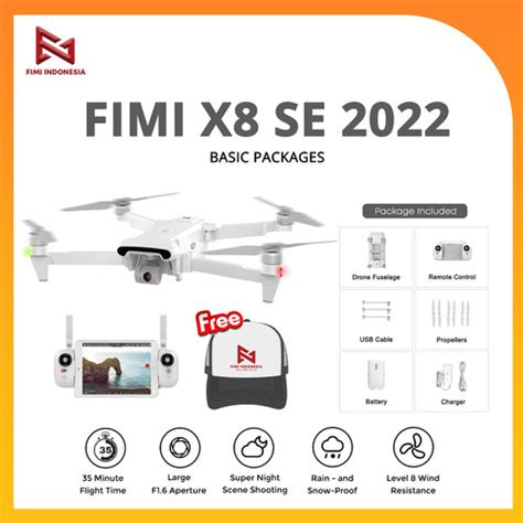 Xiaomi Fimi X Se Drone Quadcopter Uav For Adults With Gps Mp