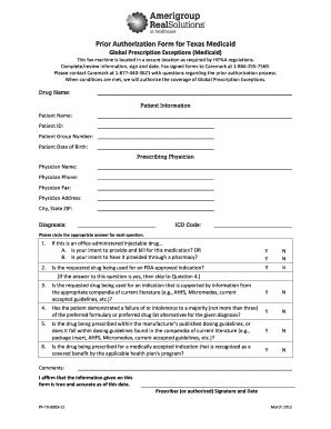 Amerigroup Medicare Prior Authorization Form Complete With Ease