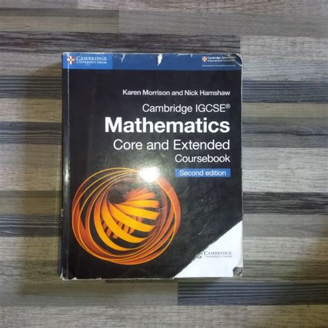 Jual Cambridge Igcse Mathematics Core And Extended Coursebook Original