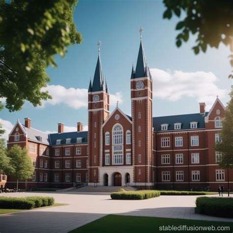 university drawing plan stable diffusion