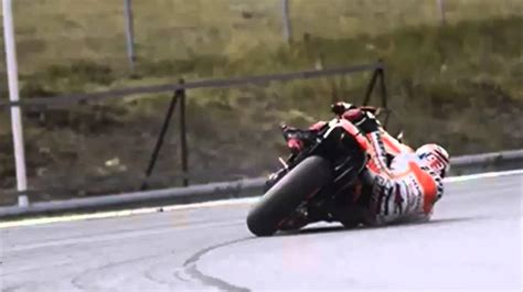 Marc Marquez Save Crash Test Post Gp Brno Youtube