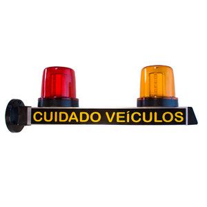 Sinalizador Garagem Sonoro Led Entrada Saida Veículos St1396 Leroy Merlin