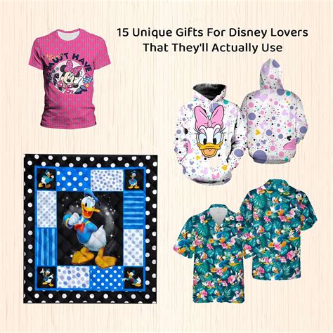 15 Unique Ts For Disney Lovers That They Will Actually Use Best