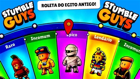 STUMBLE GUYS ROLETA Do EGITO ANTIGO YouTube