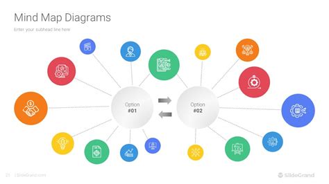 Mind Mapping Diagrams PowerPoint Template Designs SlideGrand