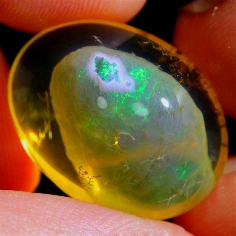 Ct Phantom Ghost Inclusion Ethiopian Welo Specimen Crystal Opal