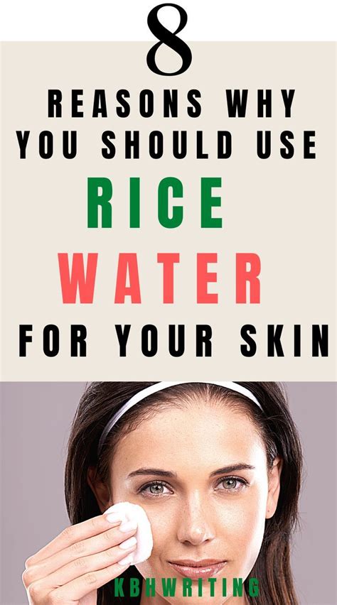 8 Reasons Why You Should Use Rice Water For Your Skin Rice Water For