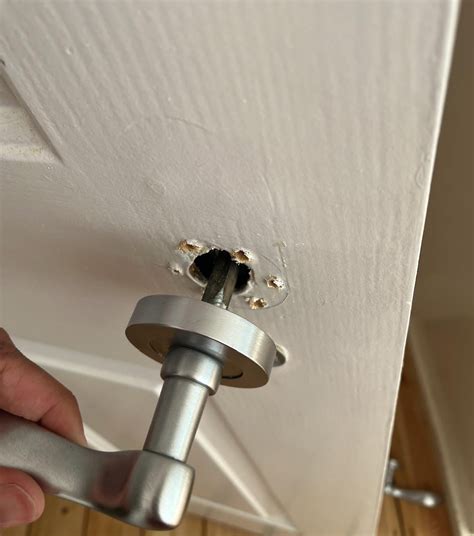 Replacing door handles : r/DIYUK 