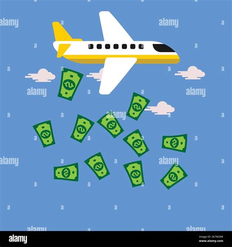 Money Flying Stock Vector Images Alamy