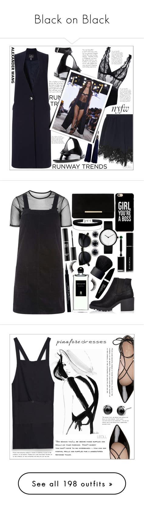 Black On Black By Yours Styling Best Friend Liked On Polyvore Featuring Black Blackonblack