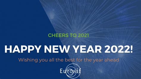 The whole Eurosif team wishes you a happy new year 2022 - EUROSIF