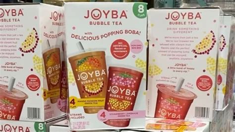 Costco Fans Are Intrigued By These Popping Boba Bubble Tea Cups