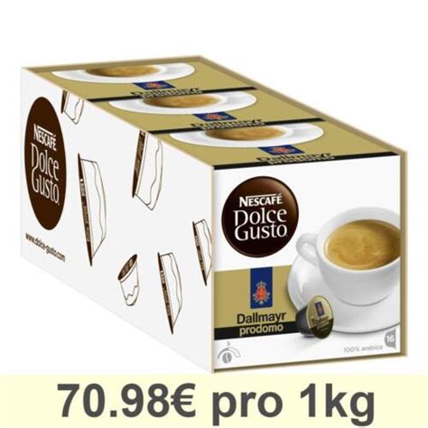 Nescaf Dolce Gusto Dallmayr Prodomo Kaffee Kaffeekapsel X Kapseln