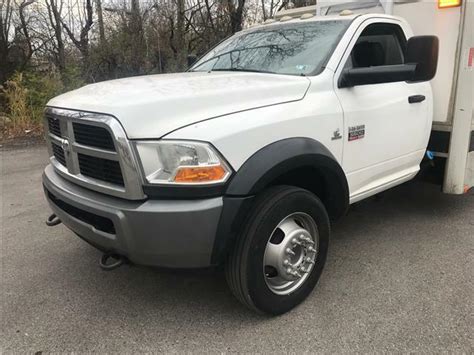 2011 Ram 5500 St 46ft Versalift Bucket Truck Diesel No Reserve Used