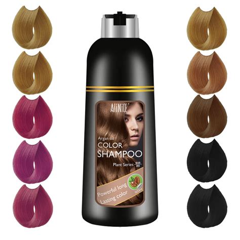 Alinice Haarf Rbeshampoo F R Graues Haar Angereichertes Farbshampoo