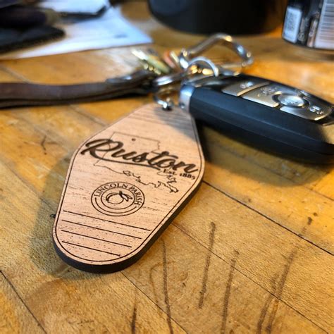 Vintage Style Motel Keychain Ruston La Etsy