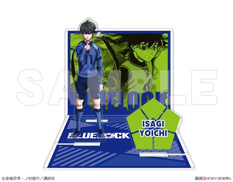 Blue Lock Acrylic Diorama Stand Yoichi Isagi Anime Toy Images List