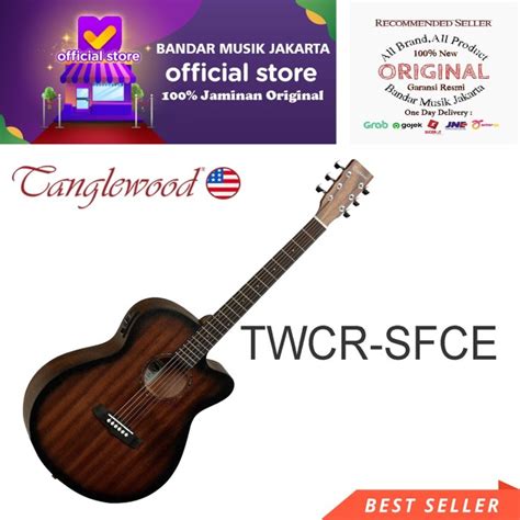 Promo Tanglewood TWCR SFCE Acoustic Electric Guitar Cicil 0 3x