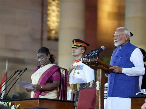 Grand Oath Taking Ceremony In Pics Narendra Modi Takes Oath As Pm In