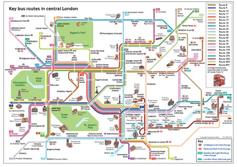 London Bus Route Map - London • mappery