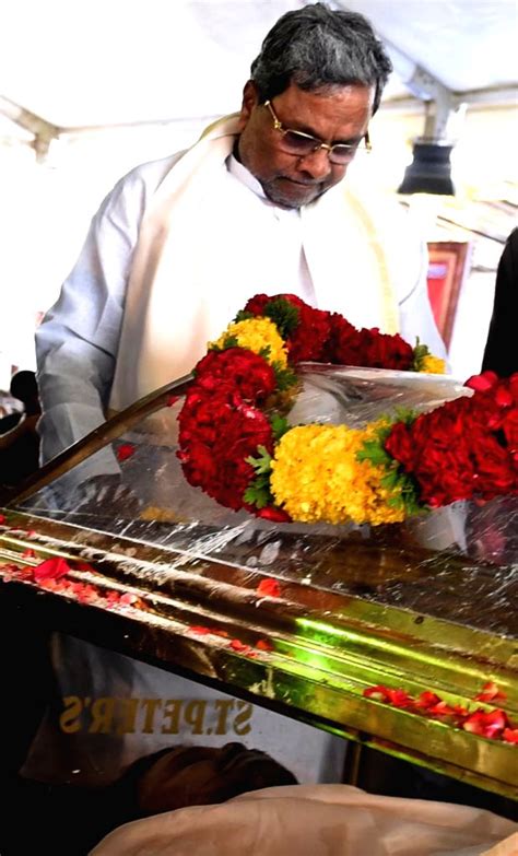 Rakesh Siddaramaiah S Funeral