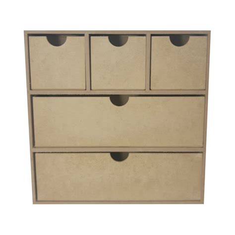 Organizador Liso Gavetas Cm Mdf Madeira Shopee Brasil