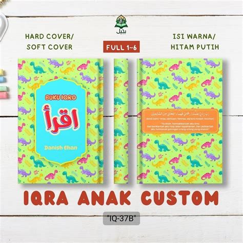 Jual Bjyl Iqra Custom Cover Foto Desain Buku Iqro Zhafira Signature