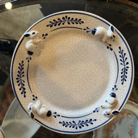 Dedham Pottery Plate Re Antiques